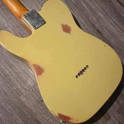 Big River “Moses” T-Style • Aged Butterscotch Nitro • Roasted Maple Neck • A5 Vintage 50’s P/U’s image 13