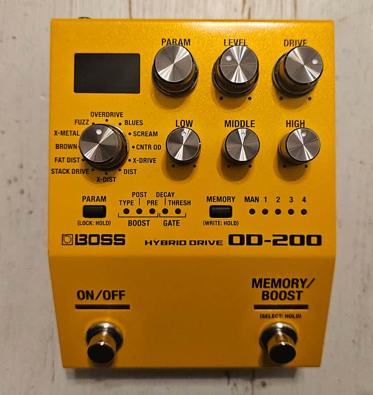 Boss Hybrid Drive OD 200 Distortion Overdrive image 1