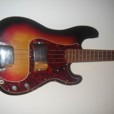 Fender Precision Bass with Rosewood Fretboard 1965- Sunburst image 1