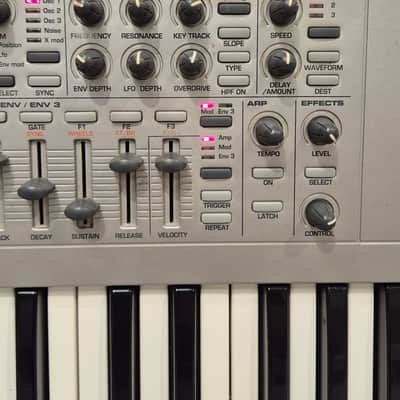 Novation X-Station 61-Key 8-Voice Synthesizer with USB Interface 2004 Silver image 9