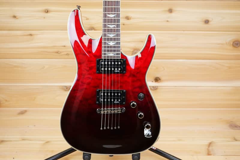 Schecter Omen Extreme-6 - Blood Burst image 1