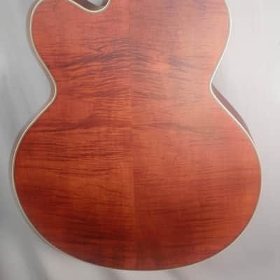 D'Angelico Premier EXL-1 Satin Walnut Hollowbody Archtop Electric with gig bag DAPEXL1SWLT image 9
