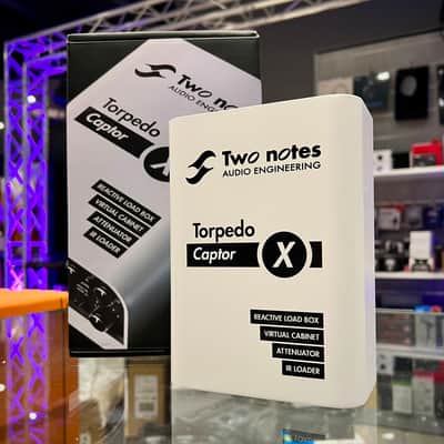 Two Notes Torpedo Captor X (8 Ohm) - Reactive Load Box, Attenuator