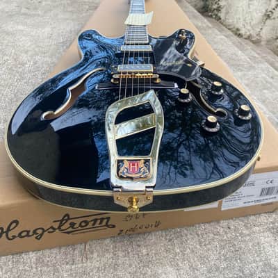 Hagstrom '67 Viking II 2023 - Present - Black Gloss image 21