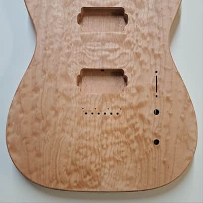 Shepard Custom Guitars Custom Telecaster Body Semi-hollow Backroute F Hole Optional 2023 - Unfinished image 2