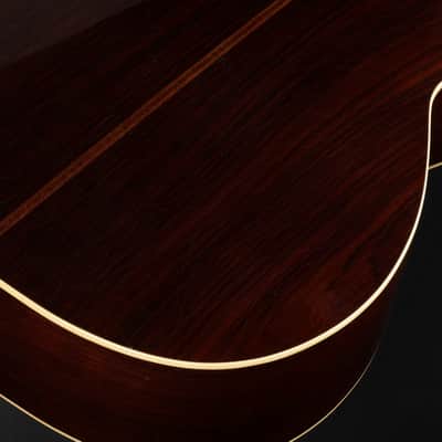 Atkin OO37 Custom - Baked Sitka Spruce & Indian Rosewood - Powder Pink image 12