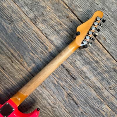 Friedman Cali Aged Guitar - Hot Pink (Medium/Heavy Aging) image 8