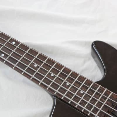 Spector Professional Series Rex Brown 5 Signature 5 String Electric Bass Transparent Black Quilt image 8