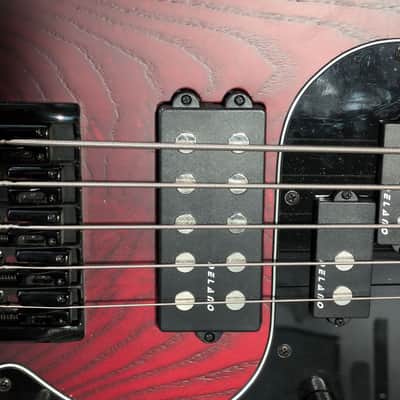 Maruszczyk Jake 5a 2025 - Satin Red Burst - Delano pickups, Toneformer 2 band preamp image 5
