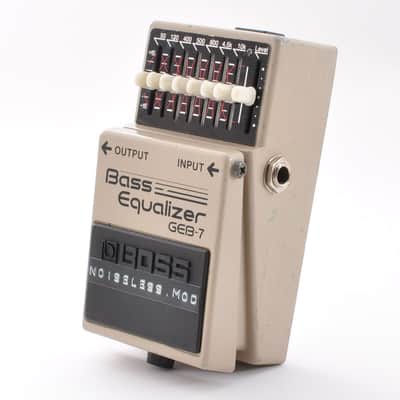 Boss GEB-7 Modified Noiseless For Bass Equalizer Pedal Made in Taiwan 2007 Mod Used From Japan #GV85848 image 8