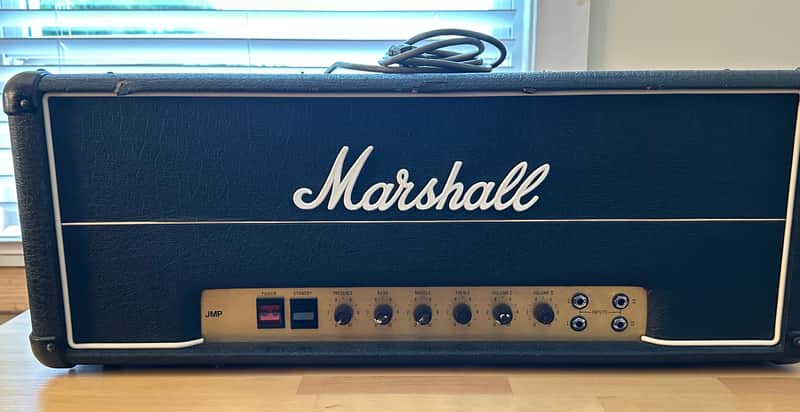 Marshall JMP 1987 MK II 2-Channel 50-Watt Guitar Amp Head 1975 - 1981 - Black