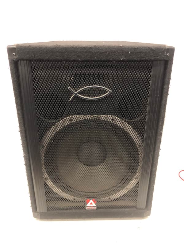 Peavey 115 TLS 15" Scorpion Speaker w/ Horn and Pole Mount Tested, Works image 1