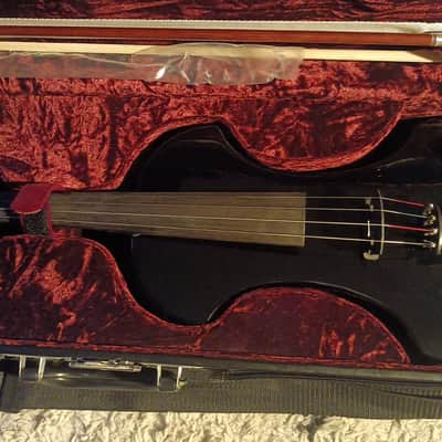 Fender FV-1 Electric Violin - Gloss Black image 2