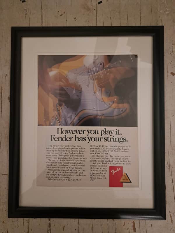 1988 Fender Advertisement image 1