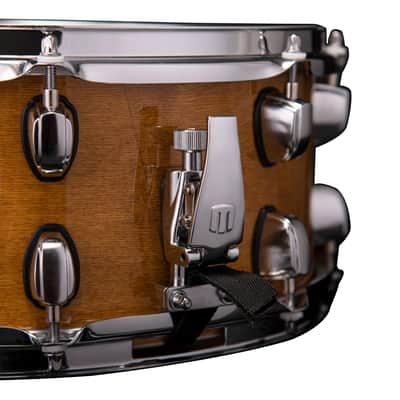 Mapex MPX Maple/Poplar Snare Drum - 5.5 x 14-inch - Natural with Chrome Hardware (MPNMP4550CNL) image 4