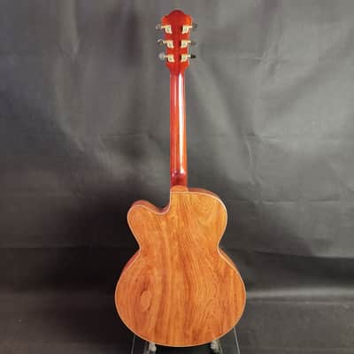 Archtop Acoustic/Maple Hollow body jazz Guitar 2025 Natural image 6