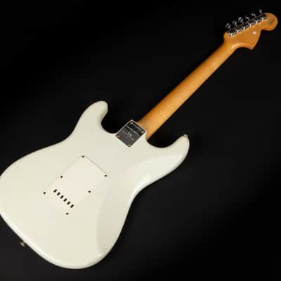 2012 Fender Custom Shop '69 Reissue Stratocaster Relic MN - Olympic White | USA Limited Edition 1 / 30 Reverse Headstock Abigail Ybarra Handwound Pickups Jimi Hendrix Style | CoA OHSC image 12