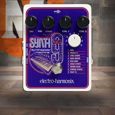 Electro-Harmonix SYNTH9 Synthesizer Machine Pedal (SYNTH9) image 1