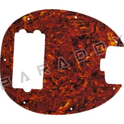 Custom Pickguard For 2020 - 2024 Sterling By Music Man Short Scale Stingray Bass - Tortoise Shell/White / Black / White .090"