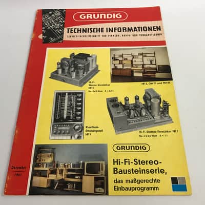 GRUNDIG NF2 STEREO AMPLIFIER PROJECT KIT image 14
