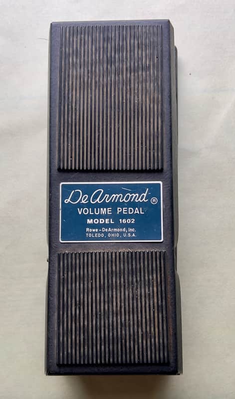 DeArmond 1602 volume pedal 1900s - Black image 1