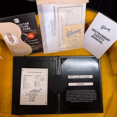 Gibson Custom Shop 1957 Les Paul Custom Reissue 2-Pickup VOS Ebony (788) image 8