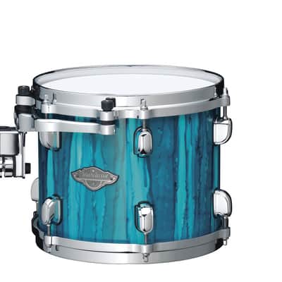 Tama MBST8A-SKA Starclassic Performer Rack Tom 8 - Sky Blue Aurora image 5