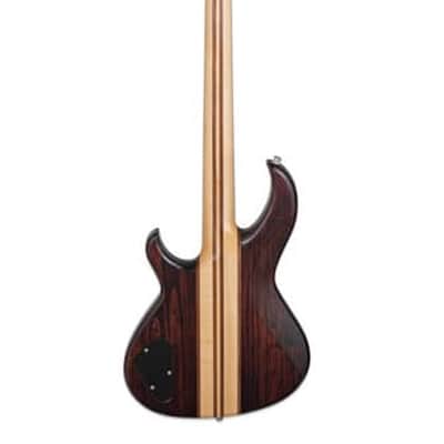 Aria SB-700-WA Aria Pro II Ash Electric Bass - Walnut image 8