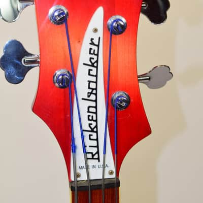 2005 Rickenbacker 4003 4-String Electronic Bass Guitar, JetGlo w/ Case - Previously Owned image 13