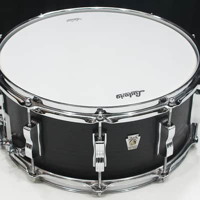 Ludwig Classic Oak 6.5" x 14" Snare Drum w/ VIDEO! Black Night Oak image 2