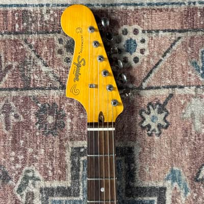 2019 Squier Classic Vibe ‘60s Jazzmaster Left Handed Olympic White Offset Electric Guitar W/ Fender Gigbag! image 11