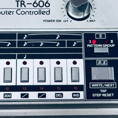 Roland TR-606 Drumatix Vintage Analog Drum Machine • Serviced • Fully Tested • Excellent • Rare Case Included image 6