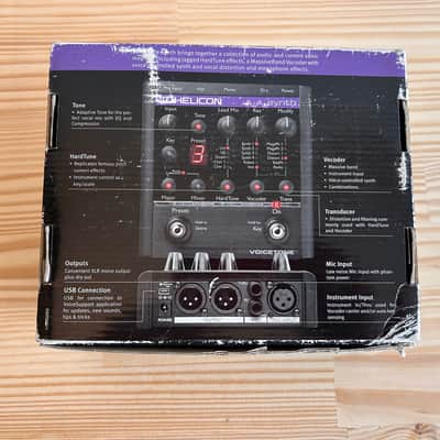 TC Helicon VoiceTone Synth in Original box with support CD, cable and Original Power Supply in Excellent Condition image 17