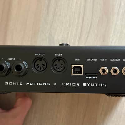 Erica Synths LXR-02 Digital Drum Synth 2021 - Black image 2