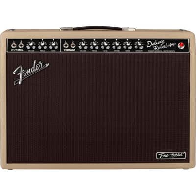 Fender Tonemaster Deluxe Reverb Combo Amplifier in Blonde image 1