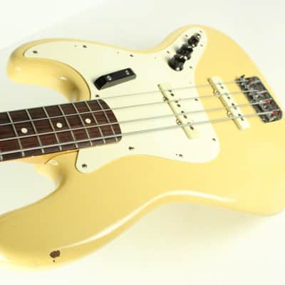 1984 Vintage Fender JAZZ BASS Alder Olympic White Dan Smith Era E3 Series +OHSC USA 1980s image 11