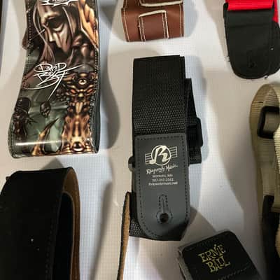 Lot of 16 Used Electric Guitar Straps, Levys, Ernie Ball, Fender Various Designs image 4
