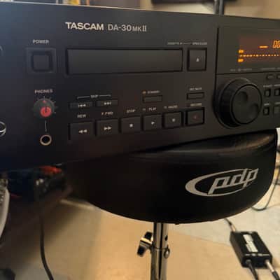 TASCAM DA-30 mk II 90’s - Black image 1