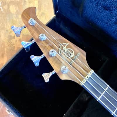 Alembic Elan IV bass guitar c 1992 Natural original vintage USA 4 image 8