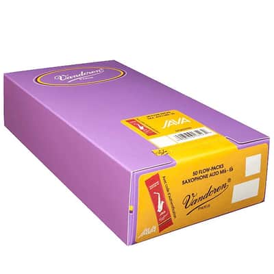Vandoren Alto Sax Java Red Reeds Strength 2.5, Box of 50 image 3