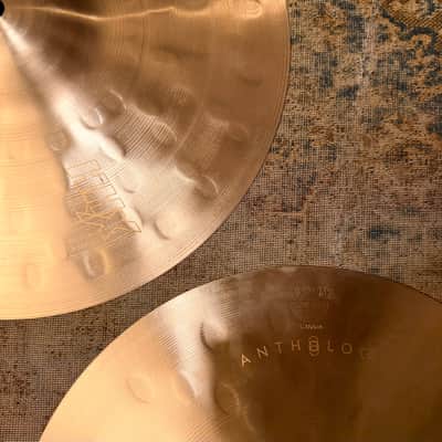 Sabian HHX ANTHOLOGY HIGH BELL 14” Hihats PERFECT! CRISP SEMI-DRY Articulate! 1045 1460 g DON’T Pay $740! image 4