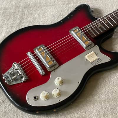 Vintage 1960’s Fujigen EJ-2 Electric Guitar Pre Maxon Goldfoil Pickups MIJ Japan Jon Spencer Blues Explosion image 6