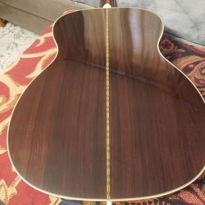 Recording King RO-328 [OM] | All solid tone woods | East Indian Rosewood sides and back and Adirondack Spruce top | Serial No. A21030944 image 17