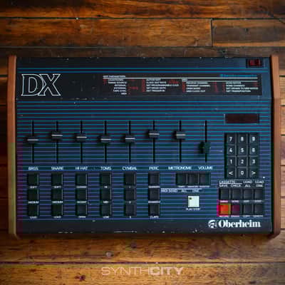 1980s Oberheim DX 6-Voice Drum Machine w/ Electrongate MIDI Upgrade