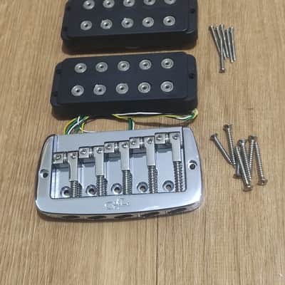 G&L Bass Pickups L-Series L-2500, L-1500, L-1505 5 String Bridge Set image 1