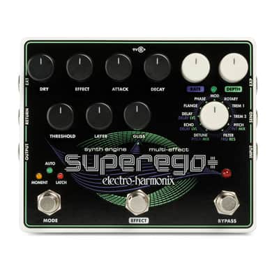 New Electro-Harmonix EHX Superego Plus Polyphonic Synth Engine Guitar Pedal! image 1