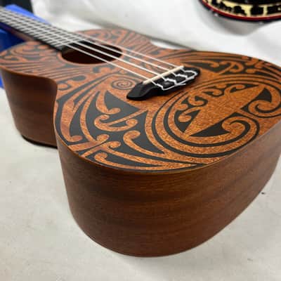 Luna Uke Tribal Tenor Ukulele image 20