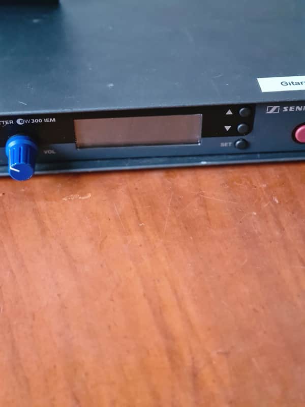 Sennheiser Sennheiser EW 300 IEM G2 SR 300 + EK 300 Stereo UHF 790-822MHz 1HE image 1