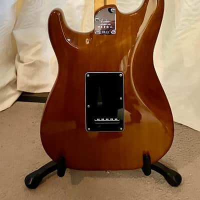 Fender Limited Edition American Ultra Stratocaster HSS Tiger's Eye 2024 - Flame Burst image 16