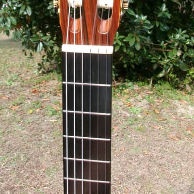 1981 Kazuo Yairi YC-50 AMAZING RAMIREZ STYLE Classical Concert Guitar+K Yairi Hard Case plus more extras image 11